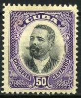 (№23) Марка Куба 1910 год "Антонио Масео", Гашеная